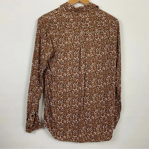 Betabrand RBG Ruth Bader Ginsburg Leopard Print Shirt Size Small - Picture 3 of 6